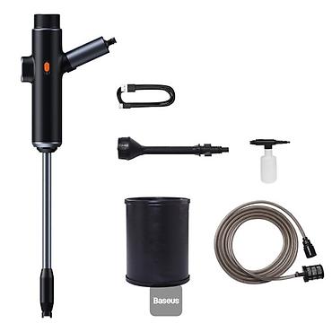 şlang: Baseus Pressure Washer 50W 5V/2A – Avtomobil üçün portativ, simsiz — 1