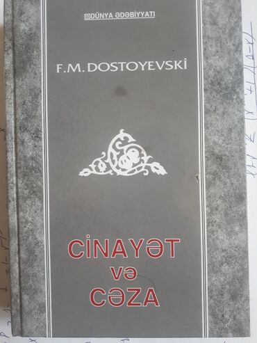 Testlər: F.M. Dostoyevskinin məşhur "Cinayət və Cəza" əsəri ! Satış kitabı