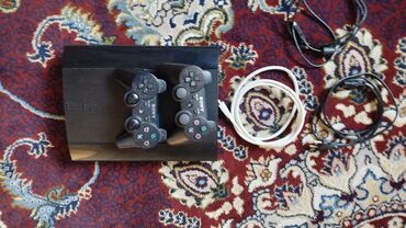 компьютеры маниторы: Ps 3 super slim 512 gb 12 game 2🎮 зарядное устройство уступка