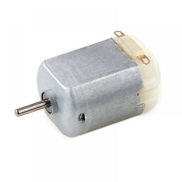 3–6 V DC Motor – Hobbi və Oyuncaq Motoru Kompakt ölçülü, miş fırçalı