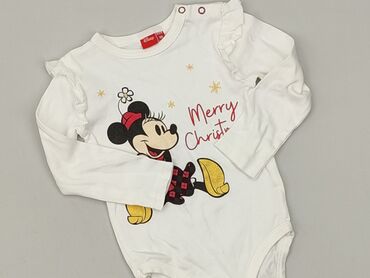 kombinezon mickey mouse: Body, Disney, 12-18 miesięcy, 
stan - Idealny