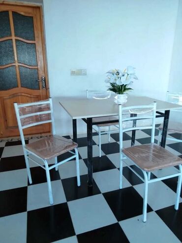 Masalar: Qonaq masası, Yeni, Açılmayan, Taxta, Dördbucaq masa — 5