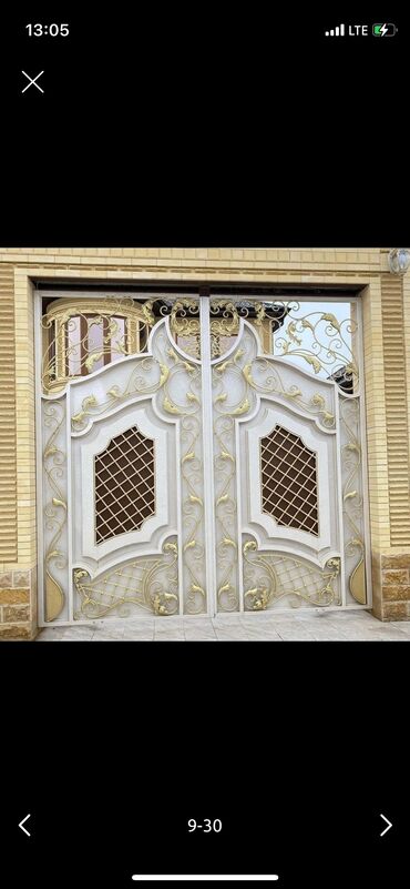 Darvaza təmiri: 1 kv 650 manata Hernov darvazalarin ve seyf qaplarin sifarisi — 18