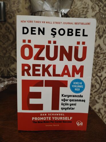 Digər kitablar və jurnallar: 💥Yeni gəldi💥 📚Den Şobel-Özünü reklam et 🚇Metrolara ✈Xarici