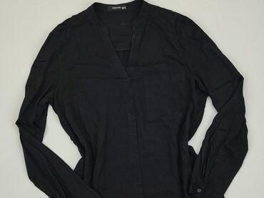 czarne bluzki z koronką reserved: Koszula Damska, Reserved, S, stan - Bardzo dobry