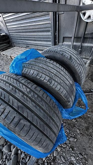 шина 215: Комплект автомобильных шин 215/55 R16. На фото — 4 одинаковые — 5