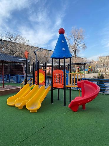 детские горки качели: Детские уличные игровые комплексы, привезём соберём установим есть — 4