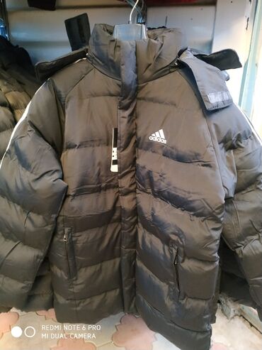 зимний куртка мужская: Куртка L (EU 40), XL (EU 42), 2XL (EU 44), цвет - Черный