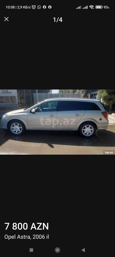 ucuz afdamabil: Opel Astra: 1.4 l | 2006 il 400000 km Van/Minivan