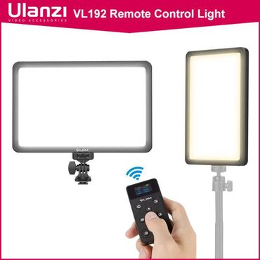 свет для видео: Продам новый светодиодный светильник-панель Ulanzi Vijim VL192