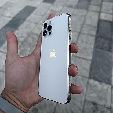 iphone cable: IPhone 12 Pro, Б/у, 256 ГБ, Белый, Чехол, 100 % — 4