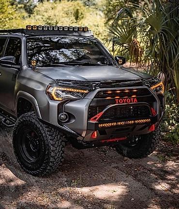 4runner: Toyota 4runner ( Тойота Фораннер) 12-22 передний кенгурятник TRD PRO — 2
