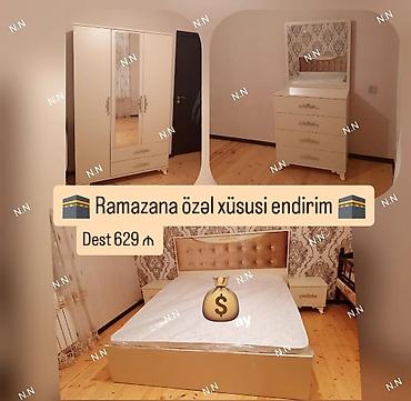 genc yataq mebeli: Yataq desti rəng seçimi var — 1