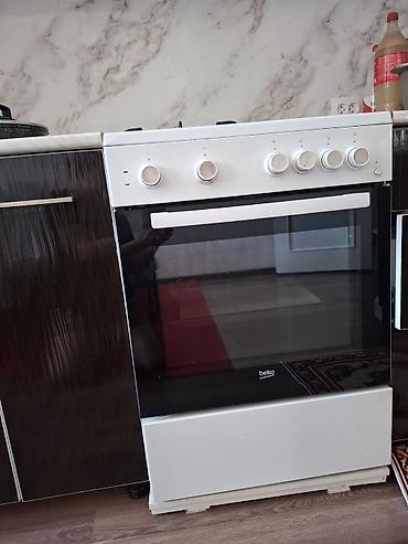 ауиди 80: Комбинированная плита, Beko, Б/у, Напольная, Механическая — 1