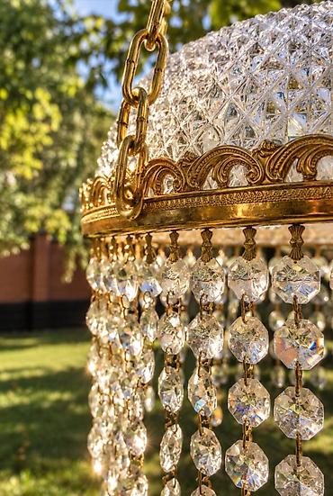 кол чырак фото: Потолочная люстра с подвесками из настоящего чешского хрусталя с — 3