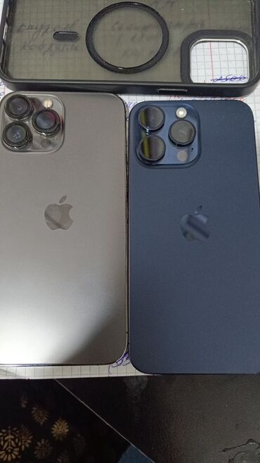 механическая клава: IPhone 13 Pro Max, Б/у, 256 ГБ, Чехол, 86 %