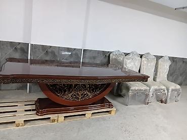 elastik: Klassik barokko üslubunda yataq otağı dəsti Ankara məhsuludur. Deste — 9