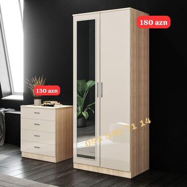 Uşaq masaları: Yeni, 2 qapılı Qarderob, paltar dolabı