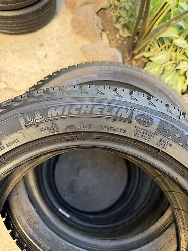 952 2: Шины 195 / 55 / R 16, Зима, Б/у, Комплект, Легковые, Япония, Michelin — 4