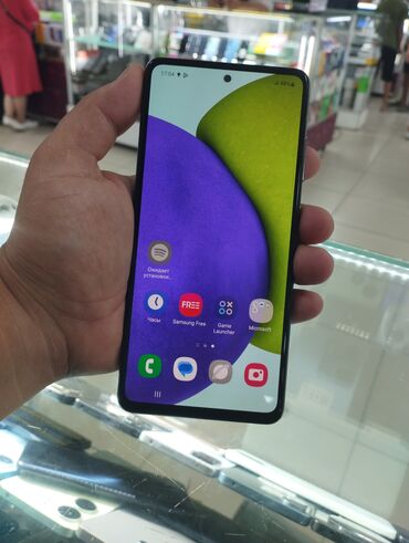 редми ноте 8: Samsung Galaxy A52 5G, Колдонулган, 128 ГБ, түсү - Кара, 2 SIM