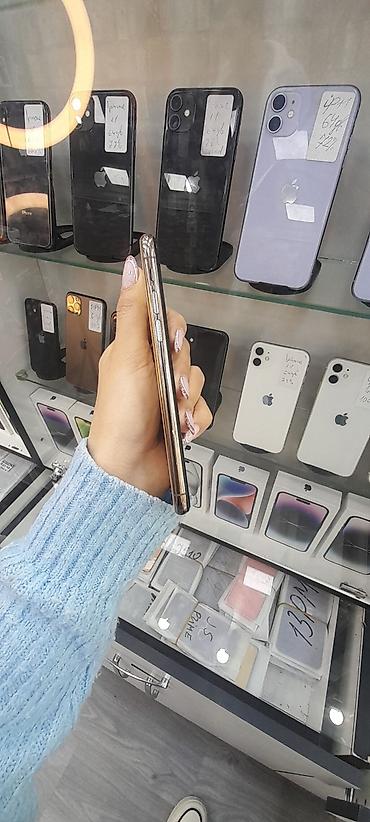 iphone xs kreditle: IPhone Xs, 64 GB, Qızılı, Face ID — 3