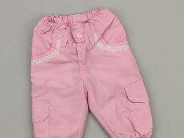 legginsy brudny róż: Sweatpants, Ergee, 3-6 months, condition - Good