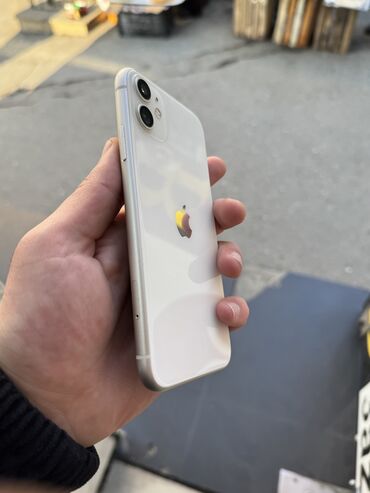 ayfon 11 yeni: IPhone 11, 64 GB, Ağ, Face ID