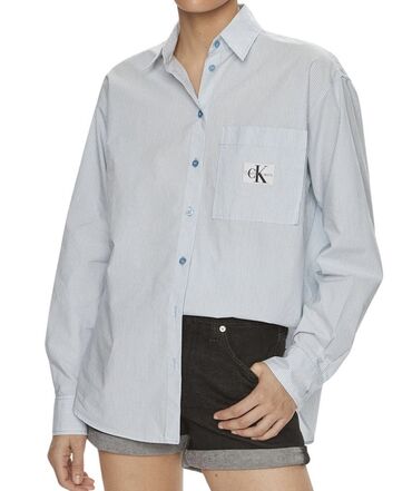 marame za zavarivanje: Calvin Klein, M (EU 38), Cotton, Stripes, color - Light blue