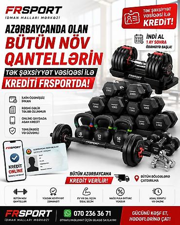 Rezin Qantellər, Çəki: 5 kq, Yeni — 1
