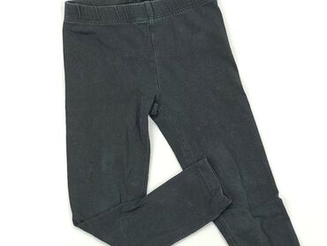 legginsy dla dziewczynki hm: Leggings for kids, 3-4 years, 98/104, condition - Good