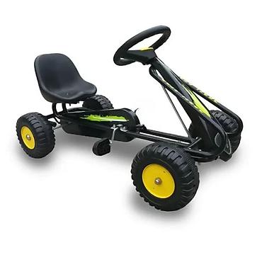 Dečije sportske igračke: Dečiji go-kart na pedale – Pedal Car - Robustan čelični ram - 4 — 4