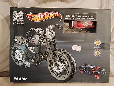 Конструктор Hot Wheels «Мотоцикл» (STEAM, 8+) - Набор для сборки