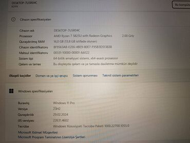 amd ryzen 5 5600x qiymeti: Lenovo 15.6 ", AMD Ryzen 7, 512 GB
