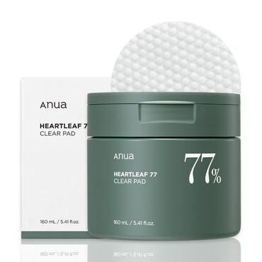 эко прокладки: Очищающие тонер пэды Anua Heartleaf 77 Clear Pad. Последние, оригинал