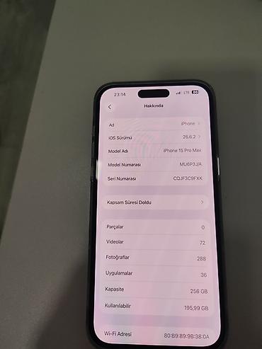 iphone 12 pro 512: IPhone 15 Pro Max, 256 GB, Black Titanium, Face ID — 5