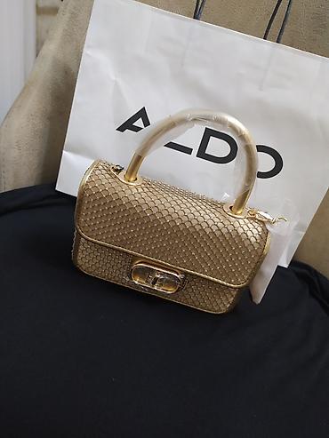 Зоотовары: Aldo qadın çantaları – 2 model 1) Aldo satən clutch - Rəng: tünd — 2