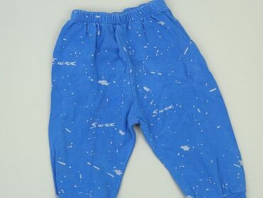 kombinezon chłopięcy zimowy 92: Sweatpants, 0-3 months, condition - Very good