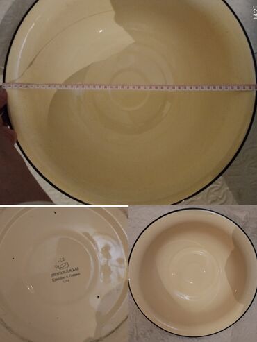 Digər dəstlər və servizlər: Məişət qabları dəsti Tərkib: - 1 ədəd böyük porselen boşqab – Thun — 3