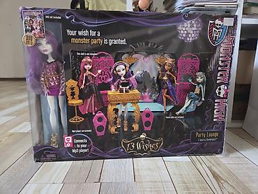 барная: Monster High 13 Wishes: Party Lounge + кукла Spectra Vondergeist — 1