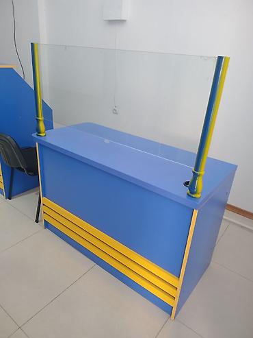 Ofis dəst mebeli: Ofis mebelləri dəsti - 3 nəfərlik qara rəngli dəri/kilkote divan - — 10