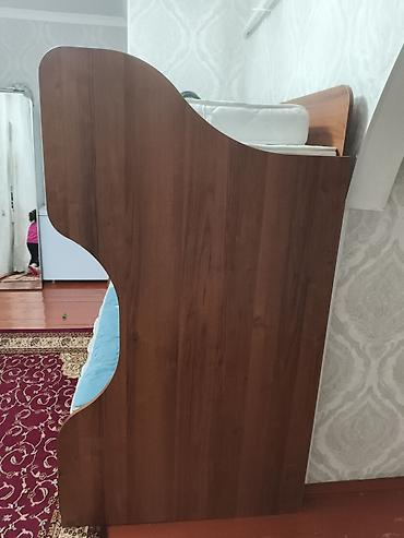Керебеттер: Двухъярусная детская кровать с выкатным ящиком и отдельным стеллажом — 2