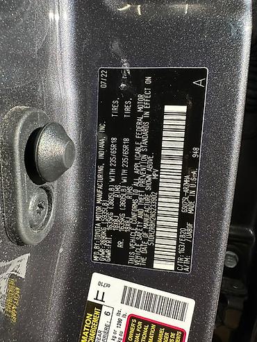 Toyota: Toyota Highlander: 2022 г., 3.5 л, Автомат, Бензин, Кроссовер — 4