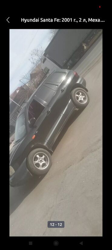 арзан унаа: Hyundai Santa Fe: 2001 г., 2 л, Механика, Дизель, Жол тандабас