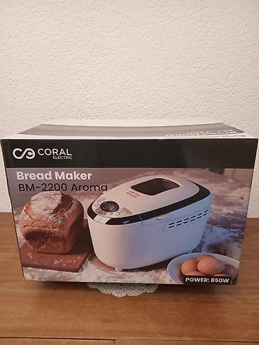 auto kamera retrovizor cena: CORAL Electric Bread Maker BM-2200 Aroma - Snaga: 850 W - LCD displej — 1