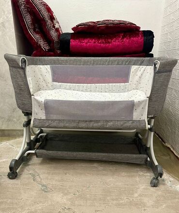 ортопедические матрасы бишкек цены: Люлька, Колдонулган, Бешик, Металл, түсү - Боз