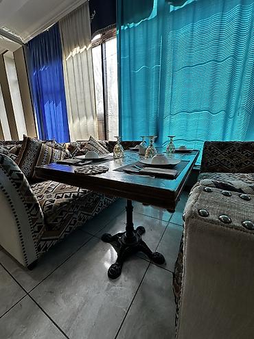 Столы и стулья для кафе: Стол и стул для кафе, Б/у at lalafo.kg — 3 Столы и стулья для кафе: Стол и стул для кафе, Б/у — 3