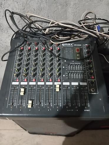 ət çəkən maşın: Səs sistemi komplekti satılır. Dəstə 2 ədəd MISTUBA akustik kolonka və — 3