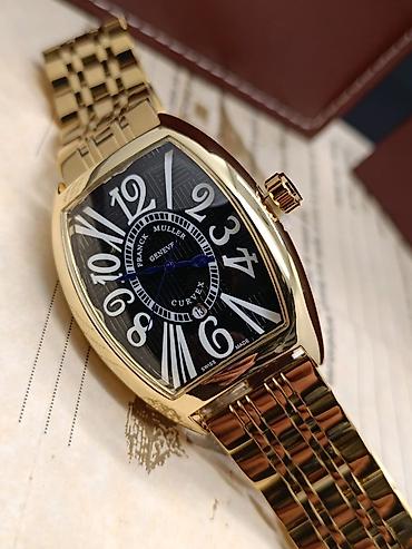 Aksesuarlar: Franck Muller “Cintrée Curvex” qol saatları — İsveçrə istehsalı — 7