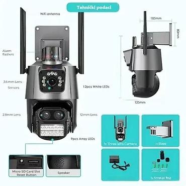 kamera za auto 360 stepeni: Sigurnosna Dual kamera sa noćnim senzorom NOVO. OPIS PROIZVODA — 4