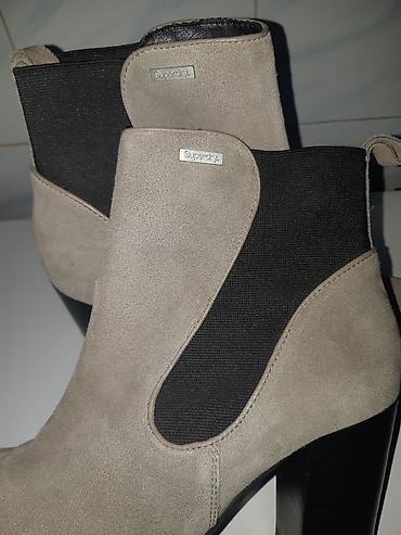 Gležnjače: Original Superdry “Fleur” ženske gležnjače - Boja: siva - Veličina — 5